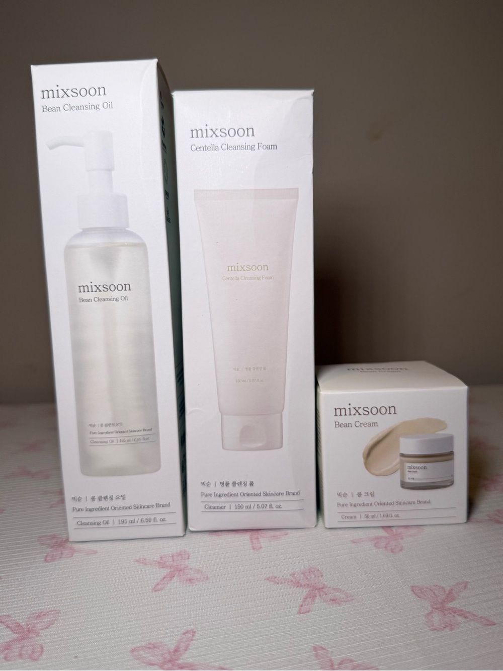 mixsoon Bean Skincare Trio - White/Cream